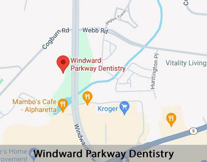 Map image for Will I Need a Bone Graft for Dental Implants in Alpharetta, GA